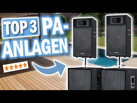 PA-ANLAGEN kaufen: Top 3 PA-Anlagen 2026 im Vergleich!