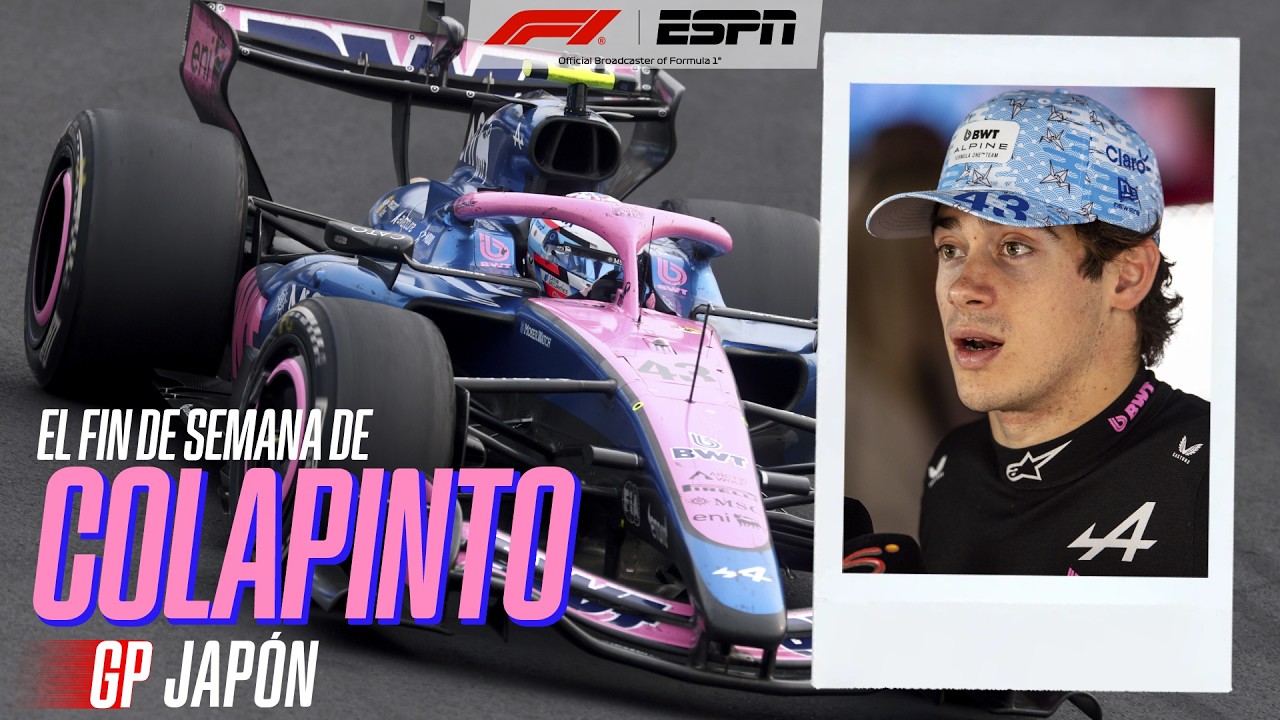 ¿CÓMO LE FUE A COLAPINTO EN EL GP DE JAPÓN? RAPASAMOS UN FIN DE SEMANA QUE NO FUE EL ESPERADO