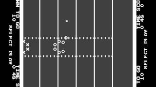 Arcade Game: Atari Football (1978 Atari)