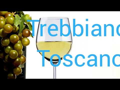 How to pronounce Trebbiano Toscano. Wine terminology.