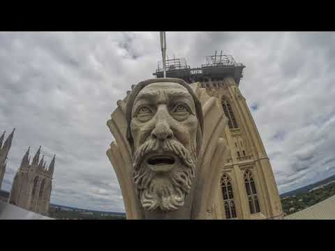 Timelapse Earthquake Repairs at Washington National Cathedral