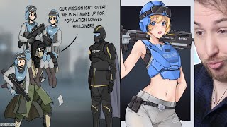 HELLDIVERS WANT TO USE THE NEW SEAF GIRLS TO REPOPULATE SUPER EARTH - Video Game Memes