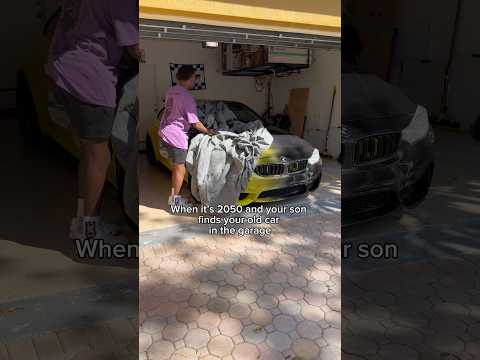 When your son finds your old car