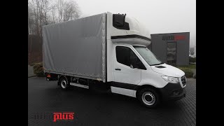 Camion b&acirc;ch&eacute; < 3.5t Mercedes-Benz SPRINTER&nbsp;319 PLANDEKA WINDA 8 PALET WEBASTO TEMPOMAT AUTOMAT  KL | Image 4 - Autoline