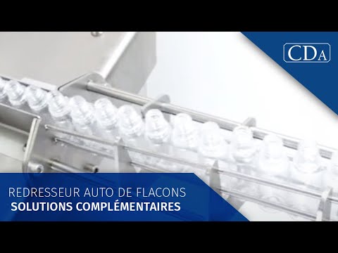 Redresseur de flacon pour alimentation automatique de machines CDA