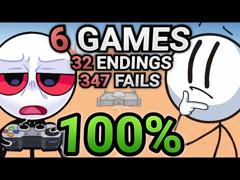 I’ve never played The Henry Stickmin Collection, so I 100%’d it.