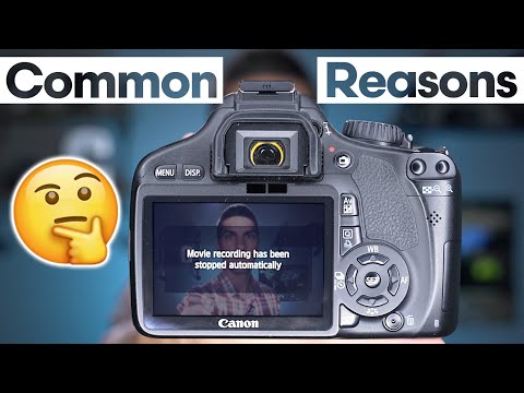 DSLR Recording Limits - WHY “Movie Recording Has Been Stopped Automatically” Happens & How to Fix It