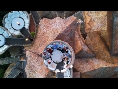 Tulum Sunset from Azulik Kin Toh - DRONE Footage