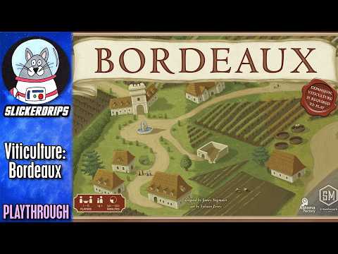 Viticulture: Bordeaux Expansion | Solo Automa Playthrough