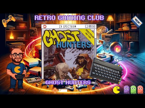 Ghost Hunters | ZX Spectrum | Review & Gameplay | Spooky Retro Adventure!