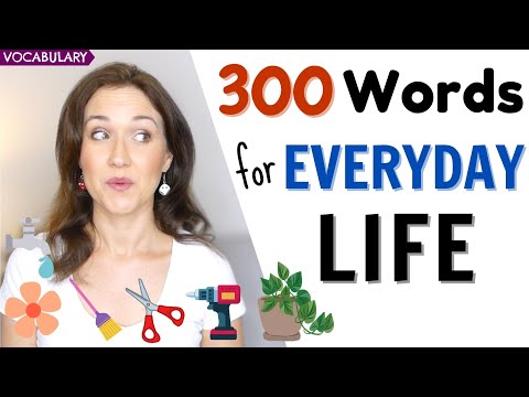 300 Words for Everyday Life | English Vocabulary