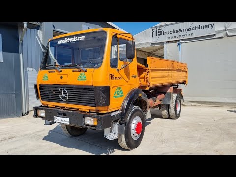 MERCEDES BENZ 1719 AK 4x4 tipper - FIŠ TRUCKS SLOVENIA