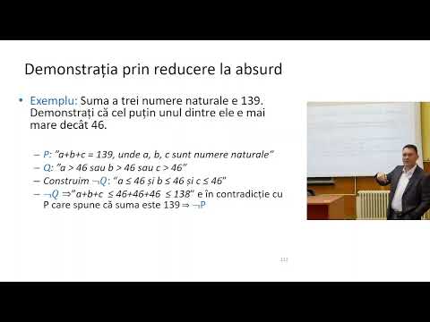 Curs1-5 Logica si Structuri Discrete - Demonstratia. Reducere la absurd. Inductie matematica