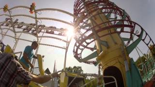 preview picture of video 'Toboggan rollercoaster ride- Lakemont Park, Altoona Operation View'