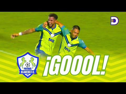 ¡Gol de Diego Rodriguez! 36 minutos Olancho FC abre el marcador ante Olimpia en la jornada 10