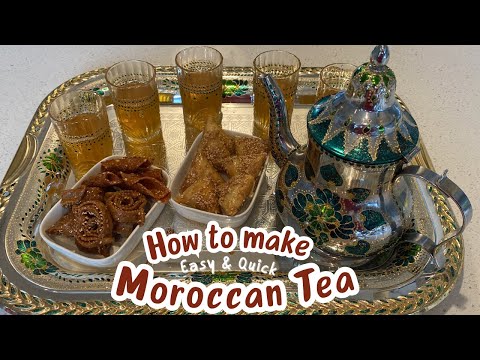 How To Make Moroccan Mint Tea 🍵: Step-by-Step Guide (easy & quick) 🍵