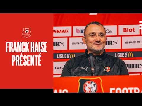 Conférence de présentation - Franck Haise nouvel entraineur du Stade Rennais F.C.