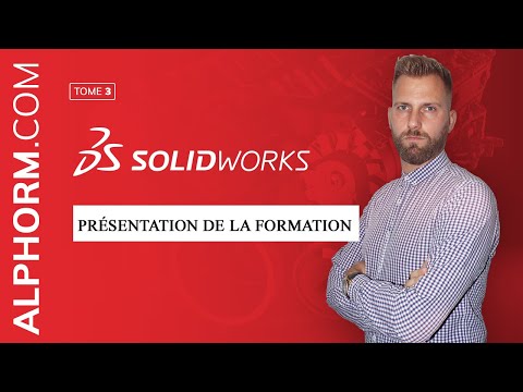 Présentation de la formation SolidWorks 2016 Atelier mécanique