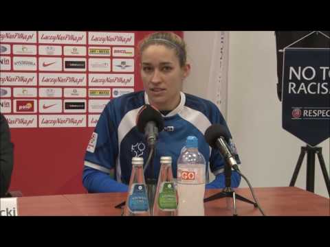 Konferencja po meczu z UKS SMS Łódź