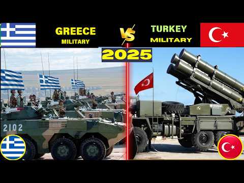 Greece vs TURKEY military power comparison | Turkish air force | hellenic military | Türkiye