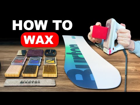 Quick Tips for Waxing your Snowboard