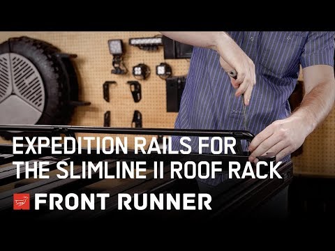 EXPEDITION RAILS FOR THE SLIMLINE II ROOF RACK - by Front Runner