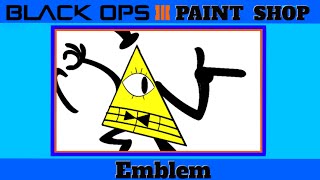 Black Ops 3 - Gravity Falls - Bill Cipher Emblem Tutorial