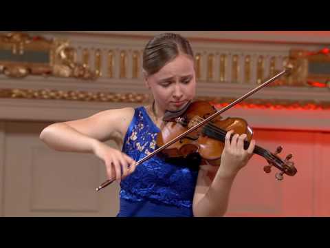 Eva Rabchewska (Ukraine) - Stage 1 - International H. Wieniawski Violin Competition BINAURAL