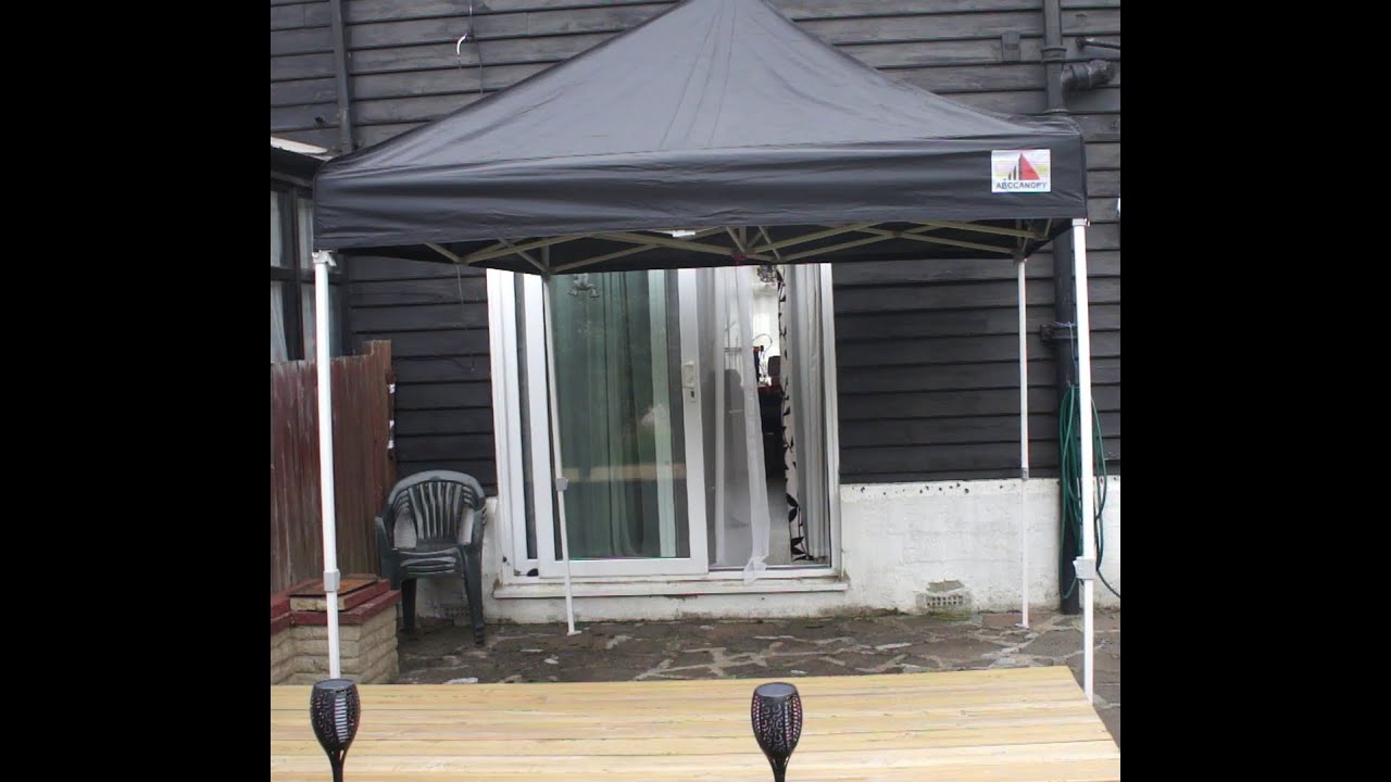 Watch video ABCCANOPY Pop Up Gazebo With Side Panels and Door Wall, 2.5m x 2.5m Now ABCCANOPY Pop Up Gazebo With Side Panels and Door Wall, 2.5m x 2.5m