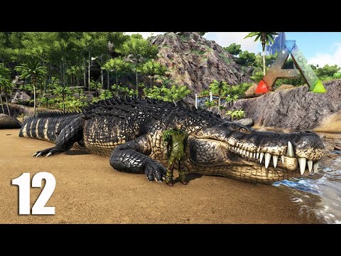 DOMANDO o DEINOSUCHUS e ele é realmente GIGANTESCO + Domei uma PESSOA SELVAGEM -  Ep 12