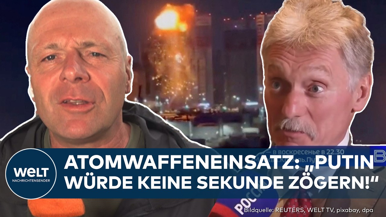 UKRAINE-KRIEG: Putin warnt vor dem Äußersten! Atomwaffeneinsatz im Extremfall!