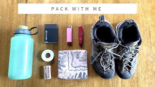 A MINIMALIST GOES HIKING | Mt. Washington day hike | Pack with Me for Backpacking