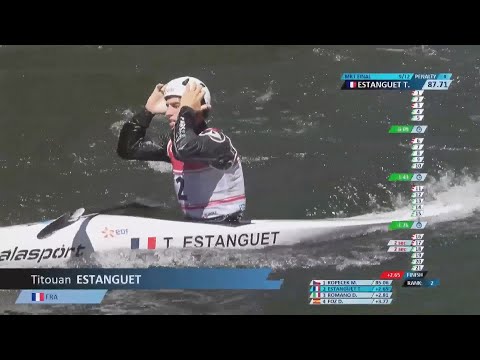 Titouan Estanguet FRA M-JR Kayak Slalom Final / 2025 ICF Kayak Slalom Jr & U23 World Championships