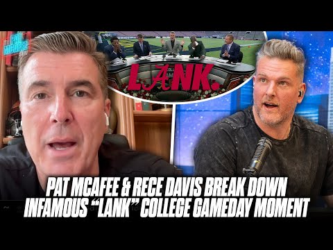 What The HELL Happened With The "LANK" Moment On College Gameday? | Pat McAfee Show