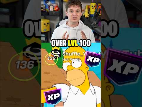 XP Map in Fortnite Simpsons Season! 😱