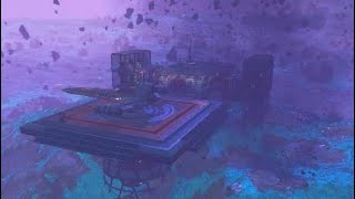 No Man's Sky-Gas Giant Mountain Top Mine-Crystallized Helium & Methane