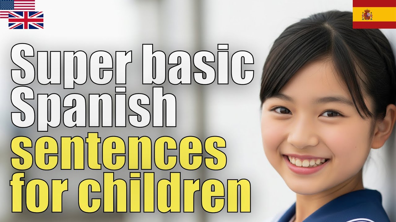 Super basic Spanish sentences for children | Natural Listening | Must-Know | learn Super basic Spanish sentences for children | Natural Listening | Must-Know | learn