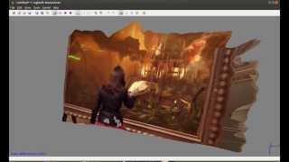 Converting Stereoscopic Images from HSBS Movies into 3D Models