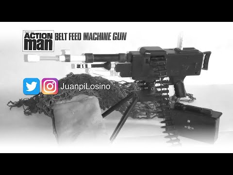 Action Man Belt Feed Machine Gun Restoration