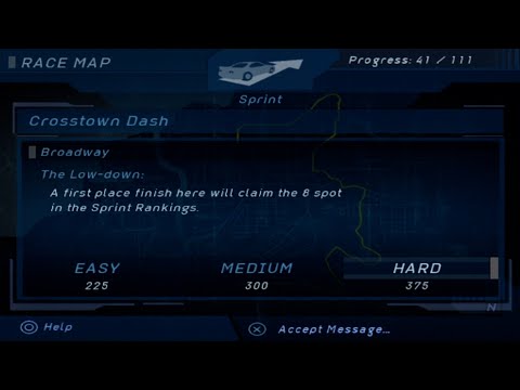 Need For Speed Underground (PS2) - Part #42 // Crosstown Dash