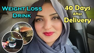 Belly Fat Cutter Drink After Baby, 40 Days Post Delivery Maintain Weight & Health Tips
