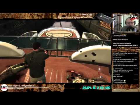 Max Payne 3 Part 6 (Hitbox.tv) - NRGeek Stream #35