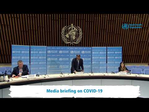 Live from WHO Headquarters - COVID-19 daily press briefing 22 April 2020