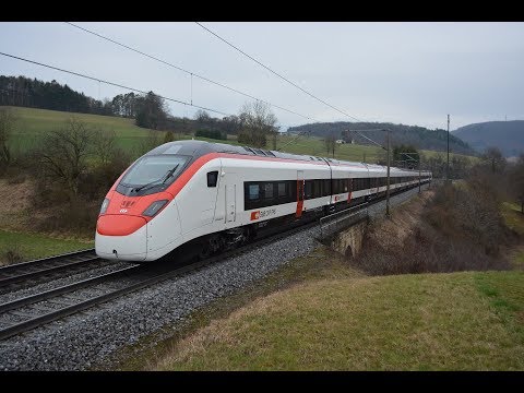 Bözberg Bahnverkehr am 15.03.18 – "Es rollt in Hornussen und Zeihen"