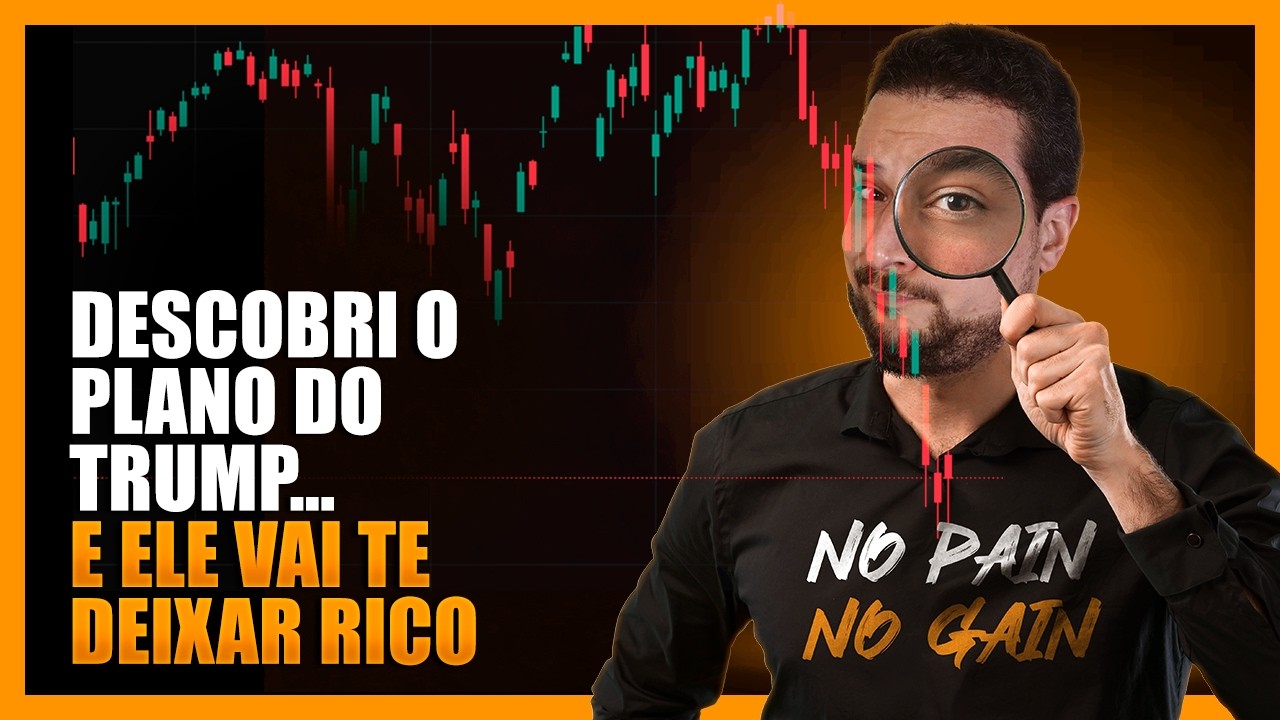 SEM DOR, SEM GANHO! O PLANO DE TRUMP PARA SALVAR OS EUA (E O BITCOIN)
