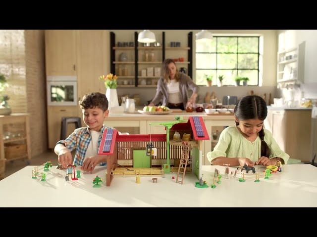 Vídeo relacionado con PLAYMOBIL myLife 71611 Baño, Incluye Dos Figuras y numerosos Accesorios, Hechos de más del 80% de Materiales reciclados y de Base biológica, Juguetes para niños y niñas a Partir de 4 años