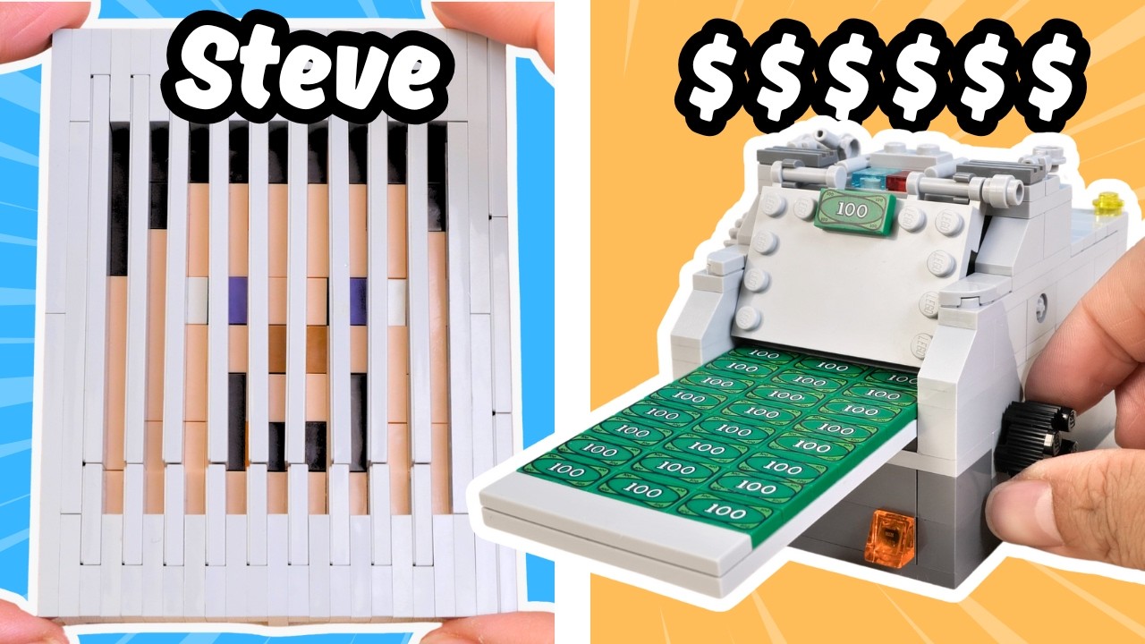 SATISFYING LEGO Builds Only 1% Know！