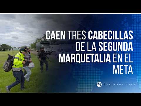 Duro golpe a las disidencias: Caen tres cabecillas de la Segunda Marquetalia en el Meta