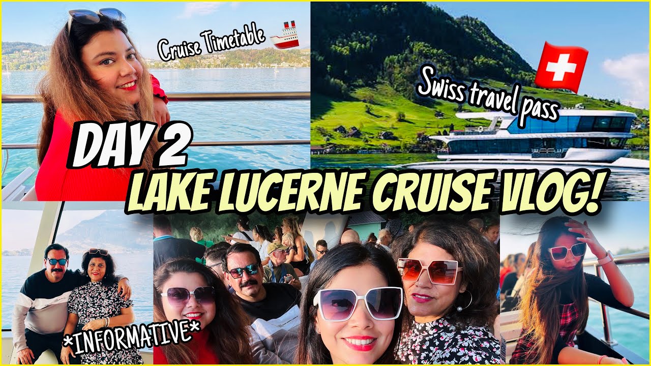 Travelers experience the breathtaking beauty of Lake Lucerne with a cruise ride.