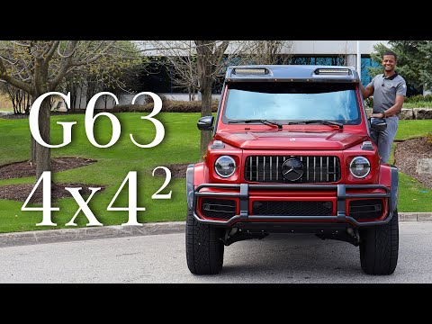 Mercedes-AMG G63 4x4² Featuring Hyacinth Red | Full Review + Drive 🔥